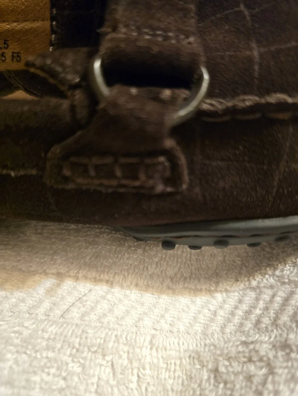 Born Women’s Dark Brown Suede Driving Loafers Shoes Size 9 M/W EUC